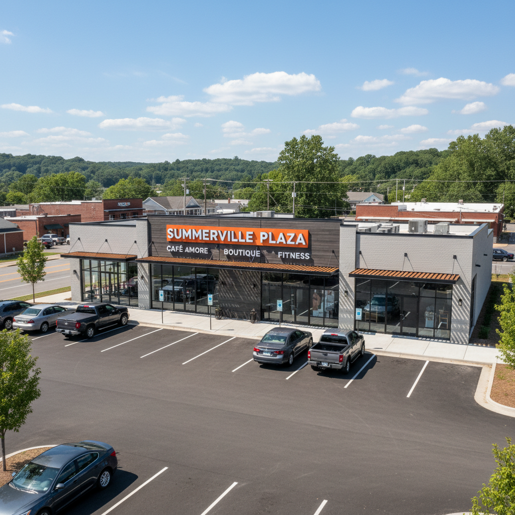 North Commerce commercial plaza