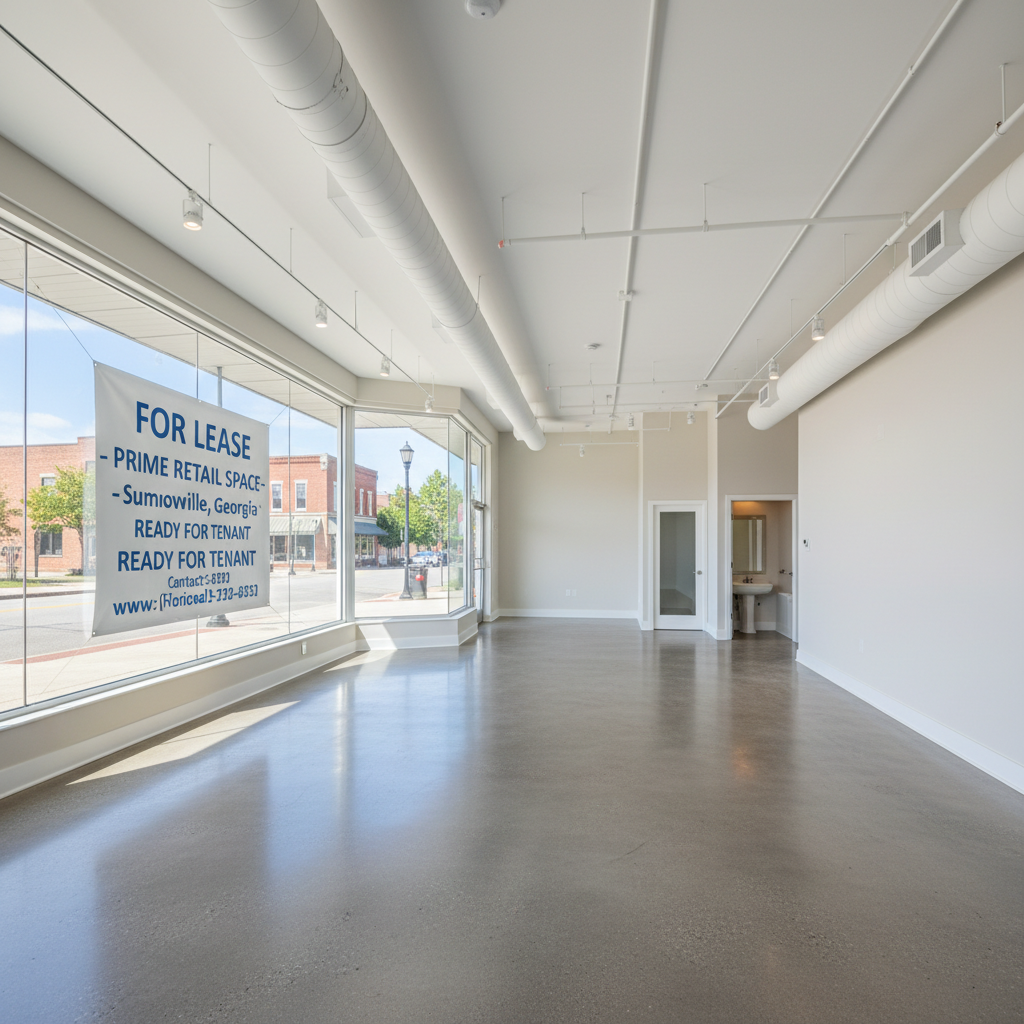 Retail space interior